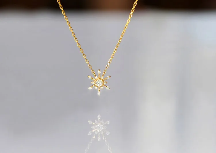 snowflake pendant