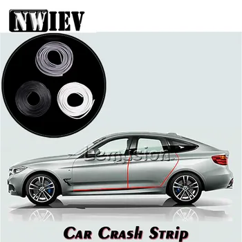

NWIEV 5m Car door protection strip scrap stickers For Mitsubishi Lancer Asx Kia Rio Ceed Sportage Suzuki Swift Grand Vitara SX4