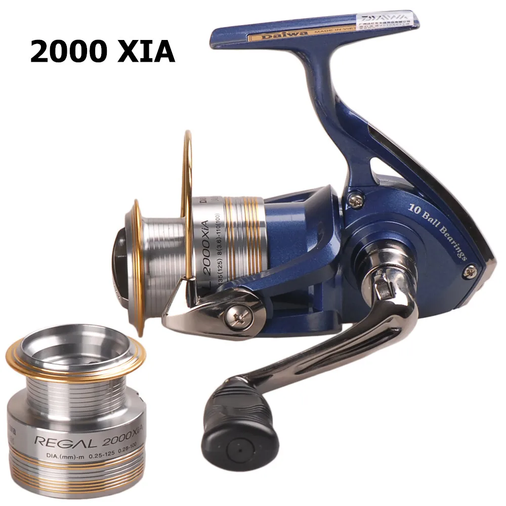 DAIWA REGAL спиннинговая катушка+ запасная Катушка 2000/2500/3000/4000XiA 10BB Pesca приманка для соленой воды рыболовные катушки Carretilha Moulinet Peche