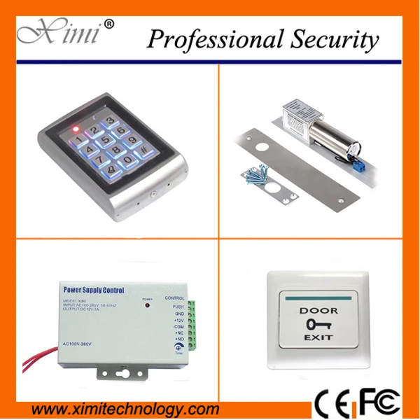

Good quality metal access controller face waterproof standalone RFID card reader without software door access control system