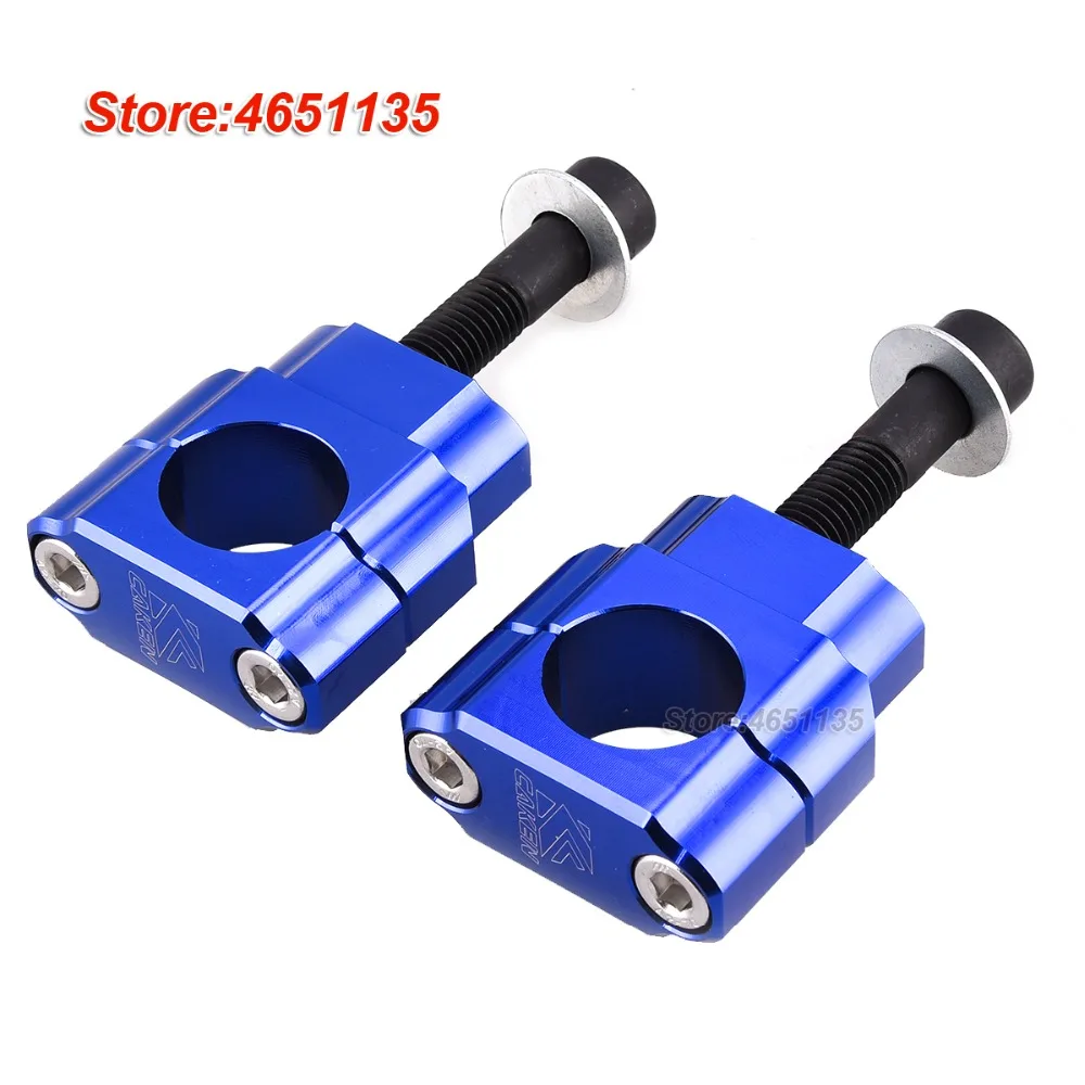 PRO CAKEN 28mm Billet CNC Handlebar Handle Bar Mount Clamp Holder Riser ATV Bike M12 Bolt Red