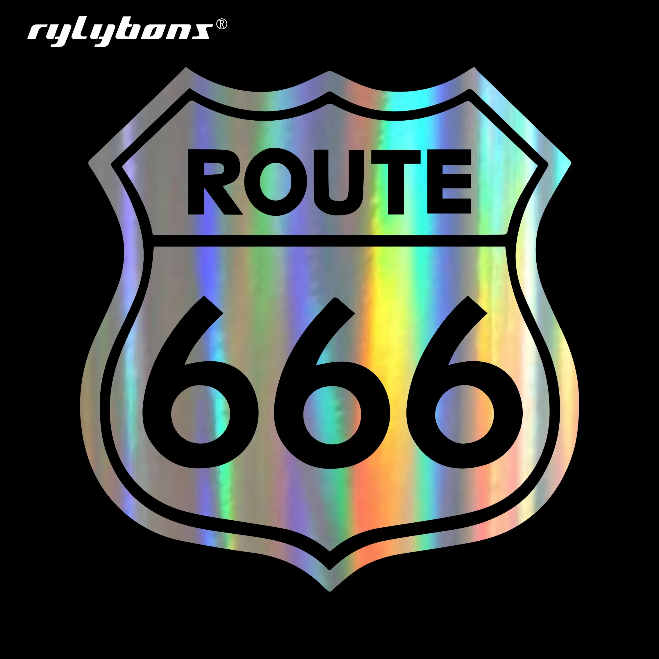 Стикер для стайлинга автомобиля ROUTE 666 Originalit стикер бампера и наклейки Стайлинг
