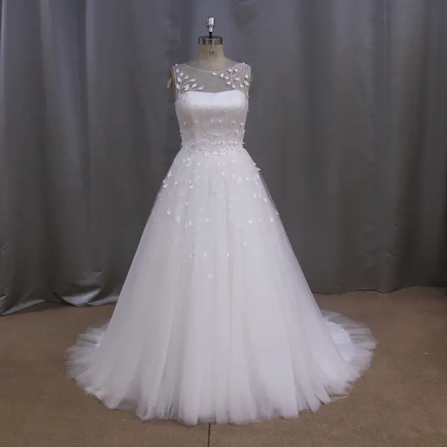 High Quality 2016 Elegant A Line Sweetheart Cap Sleeve Zipper Back