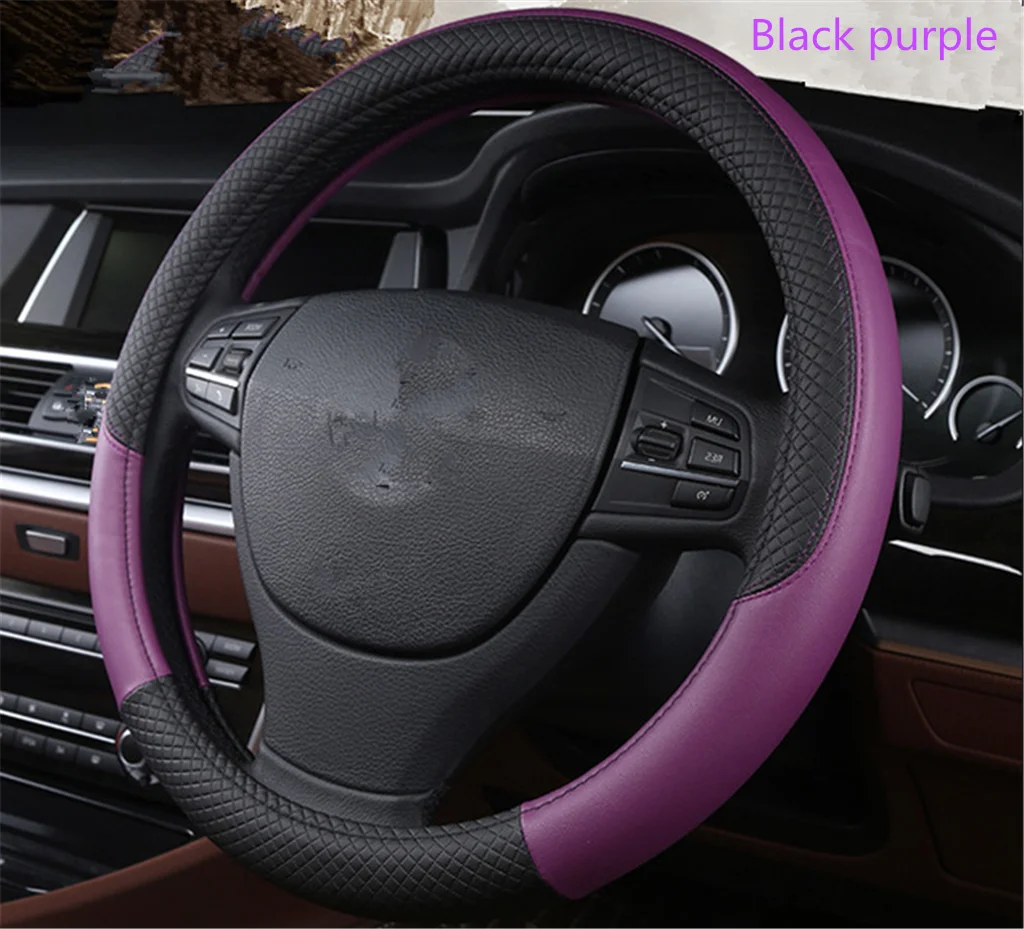 Авто Запчасти рулевое колесо крышка 38 см или 15 дюймов Кожа Ткачество для Infiniti M35h JX IPL FX п-E Etherea EX30d
