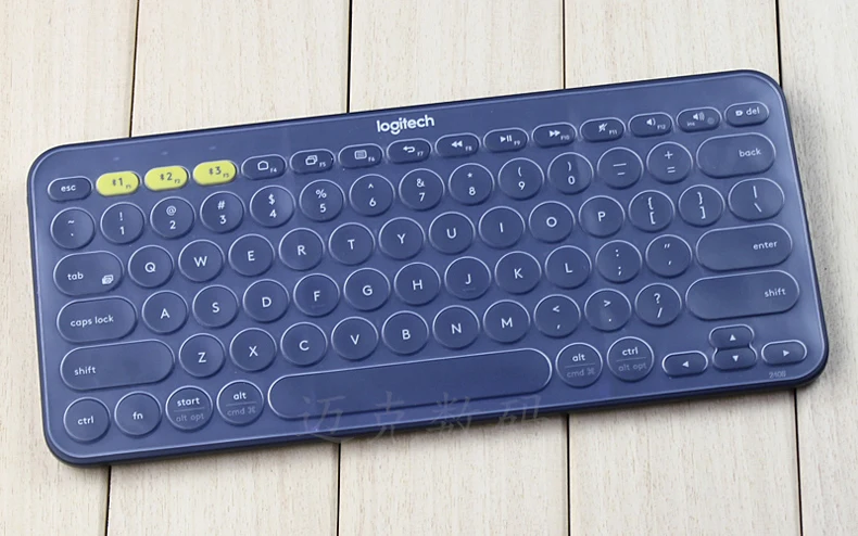 Для logitech K380 крышка клавиатуры силиконовая Водонепроницаемый настольный компьютер kyeboard защитная пленка