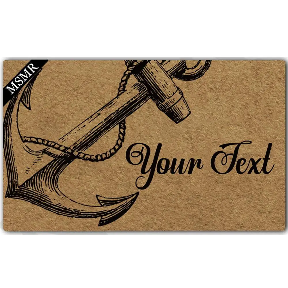  Personalized [Your Name] Indoor Outdoor Doormat Custom Doormat Monogram Design Home Office Welcome 