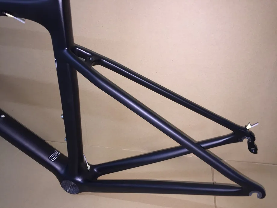 Clearance CARROWTER super ultra light 790g carbon road bike frame bicycle frames carbon fiber cheap framework handwork full carbon bikes 4