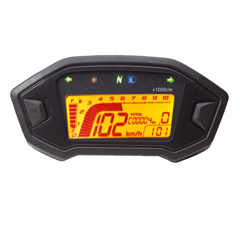 7 color Adjustable Motorcycle Tachometer Digital Speedometer LCD digital Odometer Case For Honda MSX125 TYB003 7 color Adjustable Motorcycle Tachometer Digital Speedometer LCD digital Odometer Case For Honda MSX125 TYB003