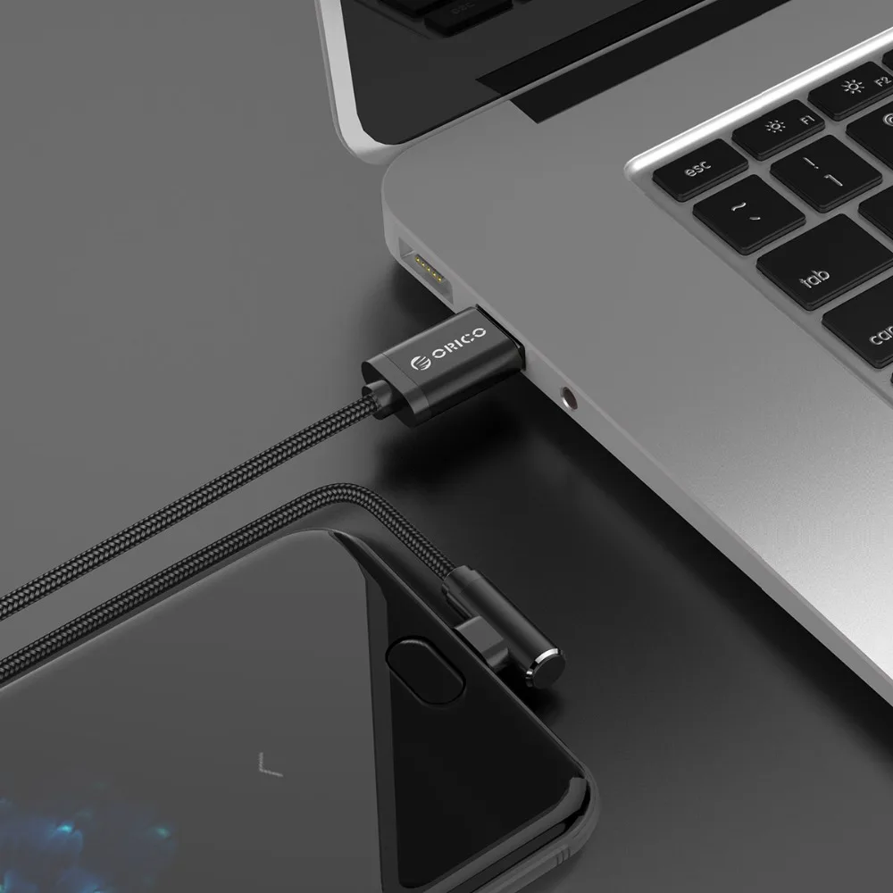 ORICO Micro usb кабель для зарядки 2.4A Быстрая зарядка USB кабель для передачи данных мобильный телефон зарядный кабель для samsung HUAWEI XIAOMI