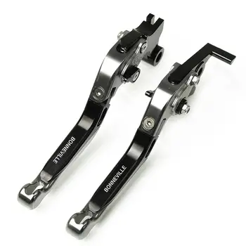 

For Triumph Bonneville T120 / Nero 2016-2018 CNC Motorcycle Accessories Folding Extendable Adjustable Brake Clutch Levers Set