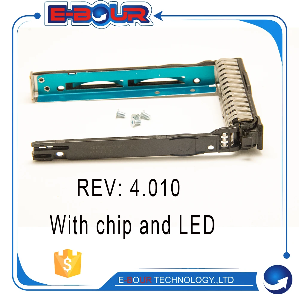 2,5 ''sas жесткого диска SATA HDD Caddy кронштейн 651687-001 аккумулятор большой емкости для hp G8 Gen8 Gen9 G9 DL380 DL360 DL160 DL385 2,5 дюймов серверный лоток