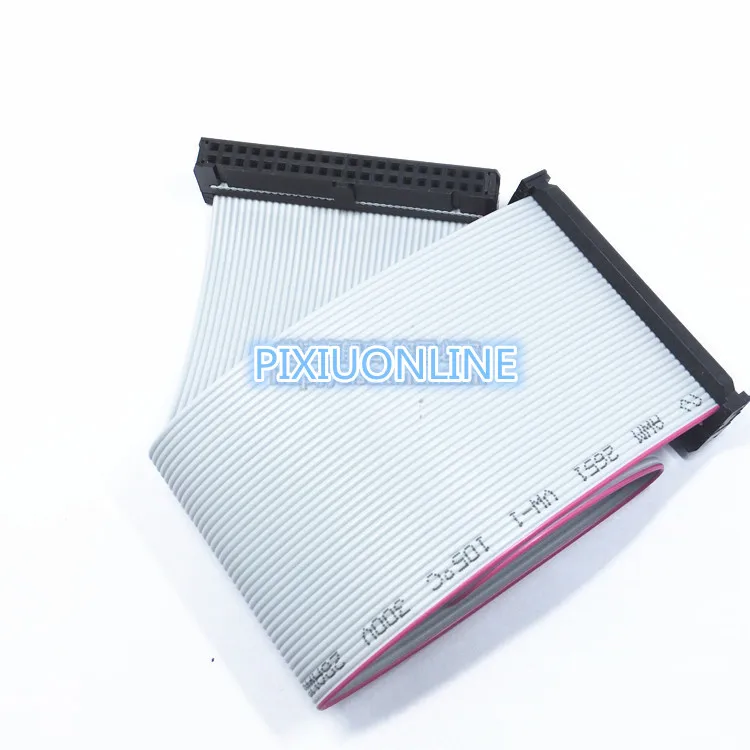 1PCS YT2080B FC double-ended AVR download line Length 30CM Pitch 2.54 MM Sapcing Grey ribbon cable IDC/JTAG 30P-60P | Обустройство
