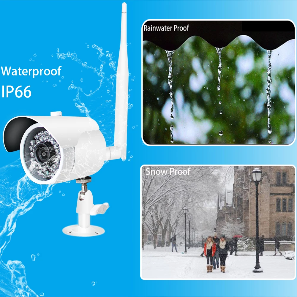Plug and Play 4CH 1080P HD Беспроводной NVR Kit P2P 960P внутренний наружный IR Ночное Видение
