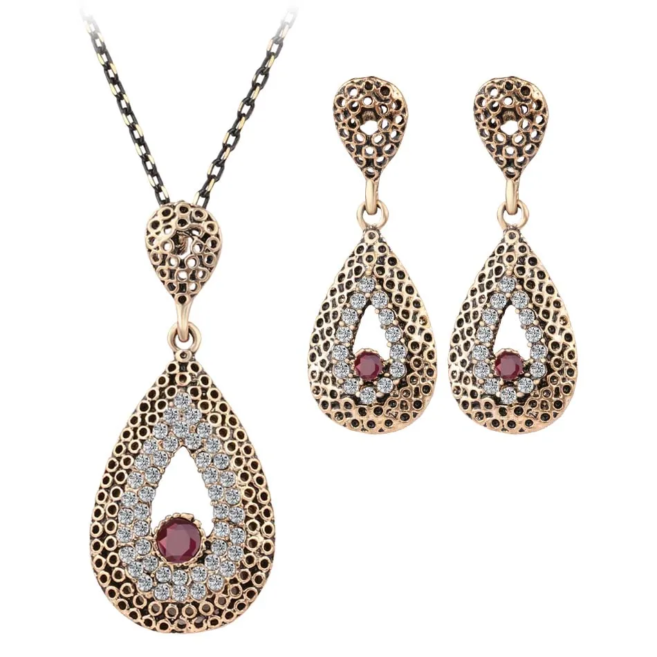 Buy Fashion Fine Vintage Jewelry Crystal Water Drop