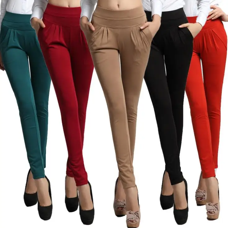 2014 spring and autumn female plus size casual trousers harem pants legging | Женская одежда