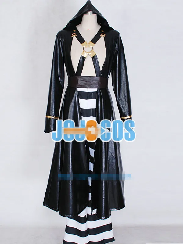 JoJo's Bizarre Adventure Golden Wind Risotto Nero Cosplay Costume Halloween Uniform Outfit Coat