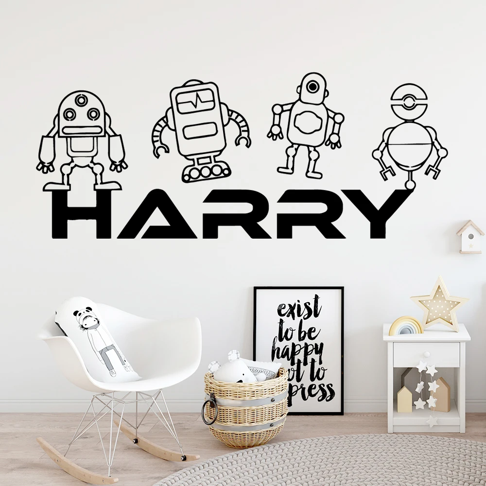 

Cartoon harry Removable Art Vinyl Wall Stickers For Baby's Rooms Sticker Home Decor