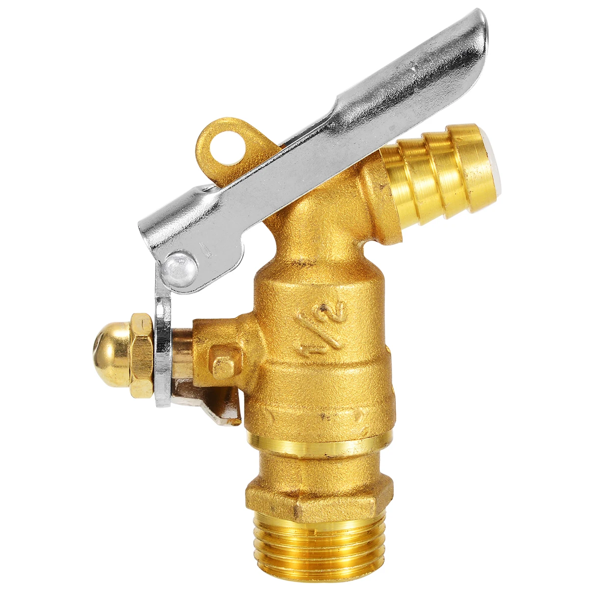 Anti-theft Outdoor Garden Faucet 1/2" 2cm Thread Diameter Lockable Faucet Locked Brass Water Tap For Household Hardware