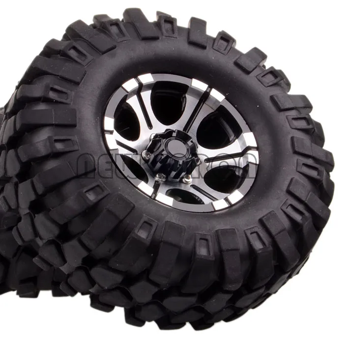DQR HSP 4xRC 1050 7032 HPI колеса/обода и шин 1.9 &quotMetal Rock гусеничный D90 SCX10 1/10 RC123 магазине|crawler