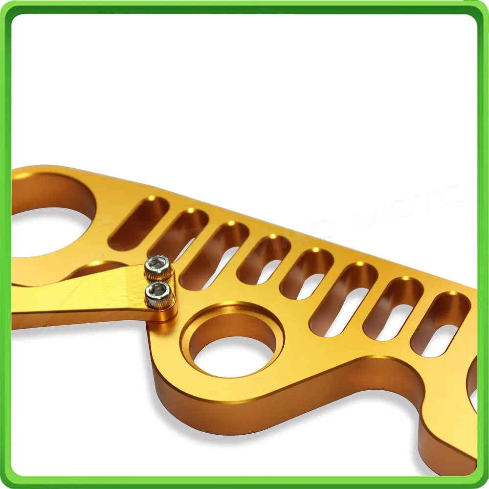 For 2013 2014 2015 Kawasaki Ninja ZX6R 636 Upper Top Triple Clamp Balance Shock Front Fork Brace  (4)