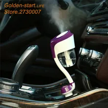 Car Charger Steam Air Humidifier Diffuser Aromatherapy Mist Maker Fogger 12V Free shipping