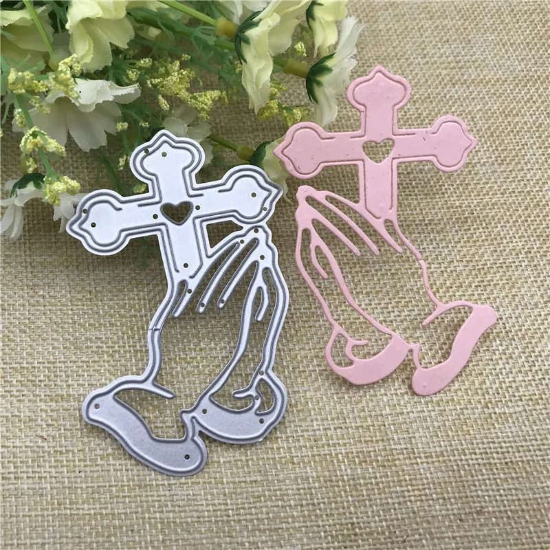 

Vine Cross Bless Metal Cutting Dies Stencils For DIY Scrapbooking Decorative Embossing Handcraft Die Cutting Template