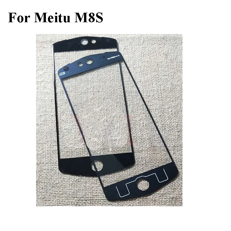 

For Meitu M8S Front Outer Glass Lens Touch Panel Screen Replacement For Meitu M 8S M8s MeituM8S LCD Touch Glass Digitizer repair