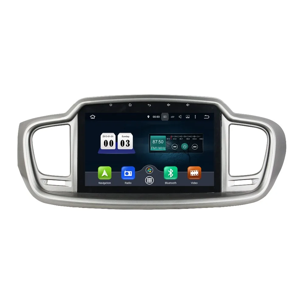 Top KLYDE 10.1" 2 Din 8 Core Android 8.0 Car Radio 2+16GB 4+32GB 4+64GB For KIA SORENTO 2015-2016 Car Multimedia Player Car Audio 0