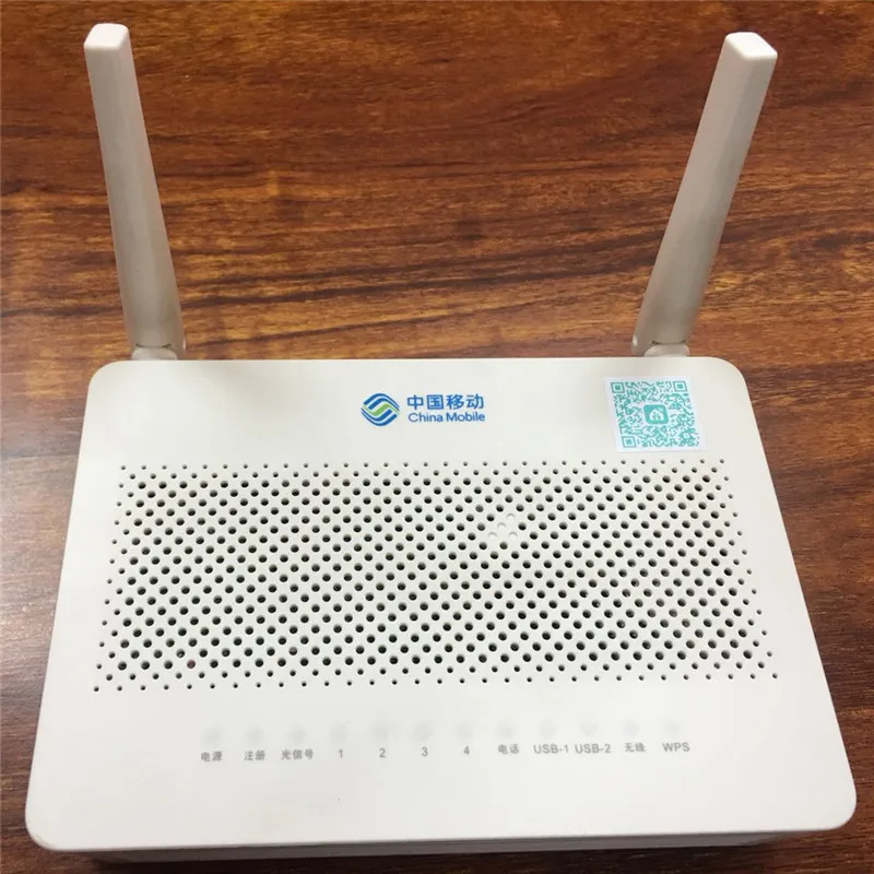 Горячая HUAWEI HS8546V5 FTTH GPON ONU ONT 4GE 4 порта+ 1TEL+ 2USB с 2,4G и 5G двухдиапазонный WiFi, английский интерфейс с мобильным логотипом