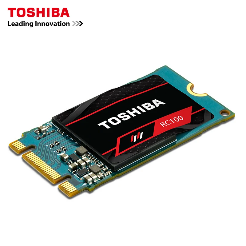 Toshiba RC100 NVMe твердотельный диск 240 ГБ M.2 2242 PCIe 3,0*2 SSD внутренний 1600 МБ/с. для ноутбука, настольного компьютера