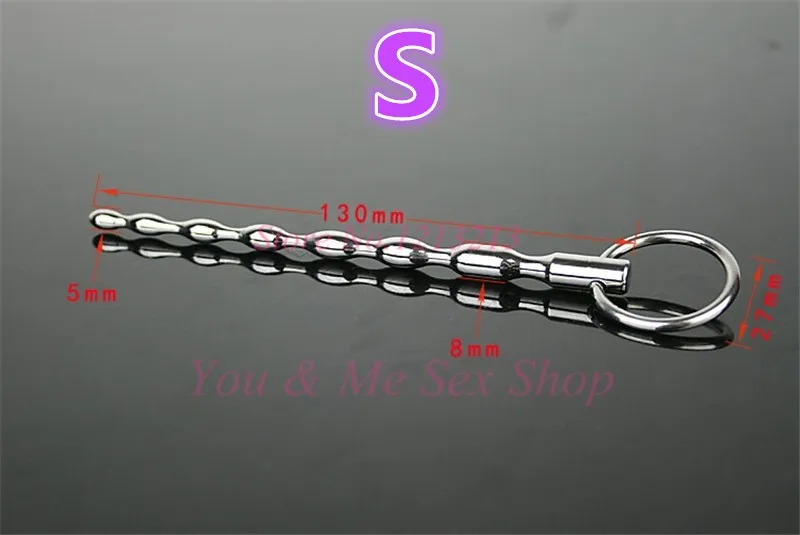 Stainless Steel Prince Wand Adult Male Masturbation Penis Plug Tube Urethral Sound Dilators Chastity Belt Sex Games Gay Fetish
