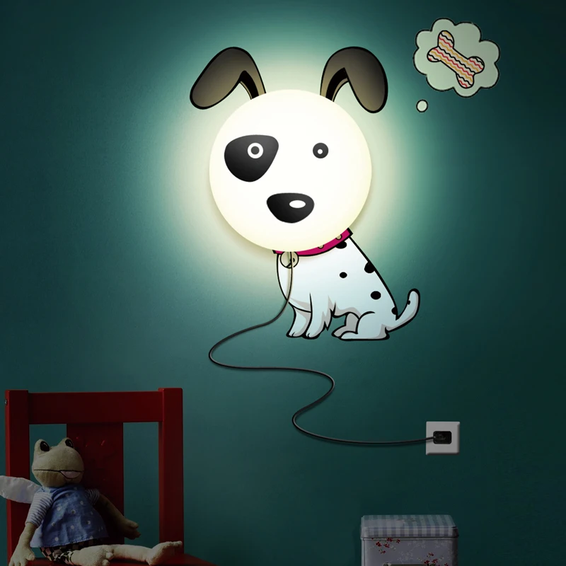 

Plug in electric lamp /DIY flowers Yan wallpaper Nightlight / children bedroom cartoon berth lamp