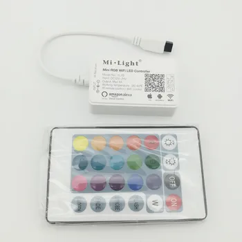 

New 30pcs MiLight YL1S Mini RGB Led controller 2.4GHZ Wireless WIFI RGB Controller DC12-24V 4A With RGB Led Strip RGB Led Bulb