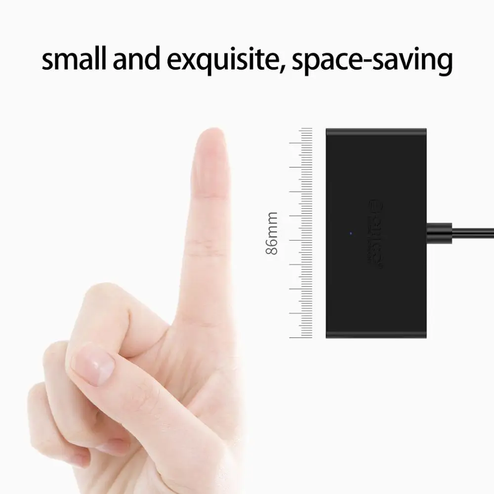Высокоскоростной 4 портовый Концентратор ORICO с USB 3 0 порт микро концентратор для