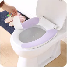 Мягкий удобный искусственный волоконный моющийся чехол для унитаза для ванной комнаты материал для ободка унитаза