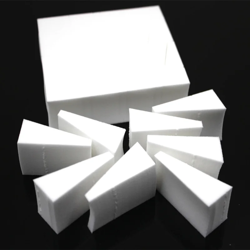 

24pcs/lot Wedge Cream Makeup Sponge Beauty Cosmetic Puff Blending Paint Sponge esponja maquiagem eponge Powder Puff Smooth Shape