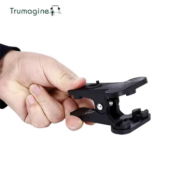 

TRUMAGINE 6PC Black Photography Studio Backdrop Clamps Photo Background Stand Holder Clips Accessories