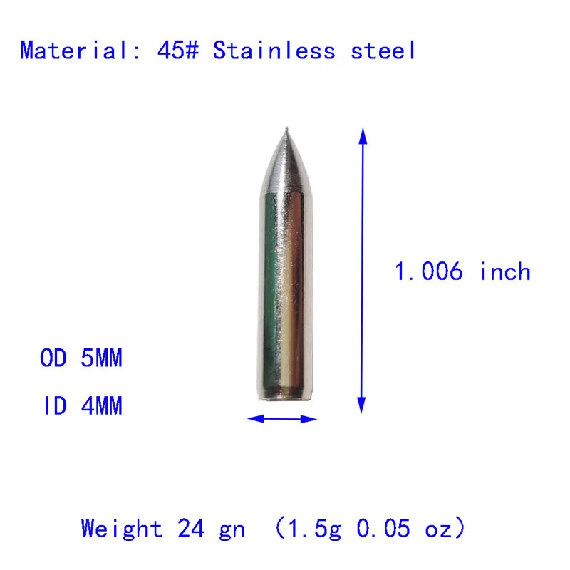 20 шт наконечники для стрельбы из лука, наконечник для арбалетных стрел, подходит для 4 мм/4,5 мм/5 мм/6 мм/7 мм, аксессуар для стрелы