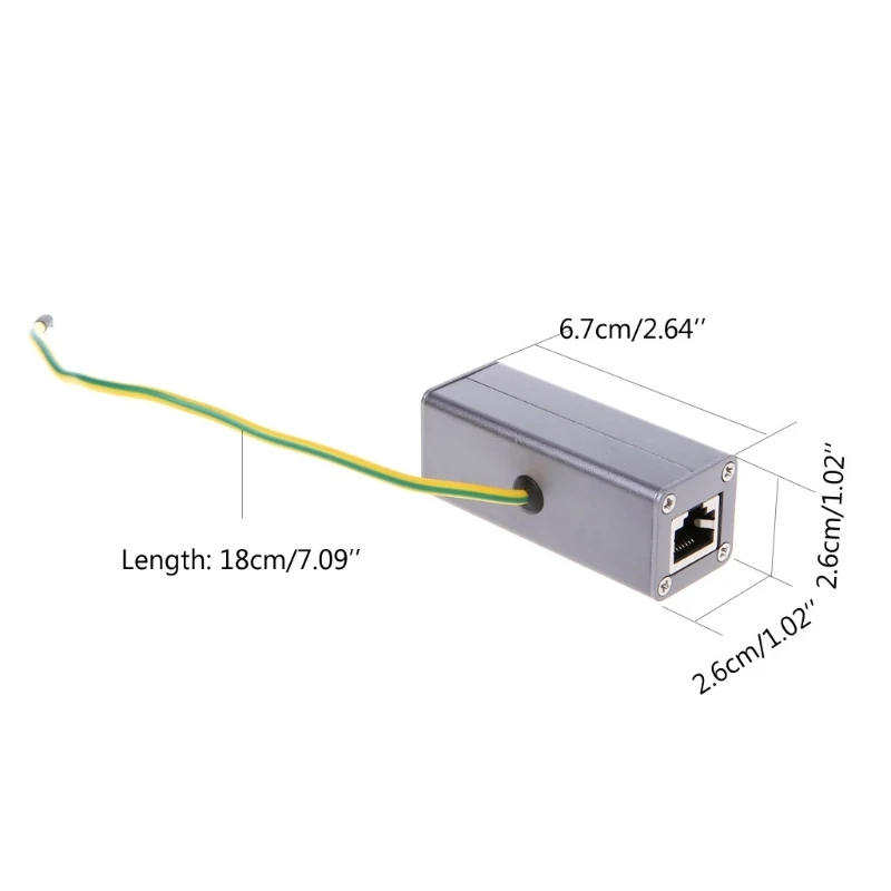 Сетевая карта Ethernet RJ45 инструменты ОПН Стабилизатор напряжения Thunder устройство защиты от грозовых разрядов