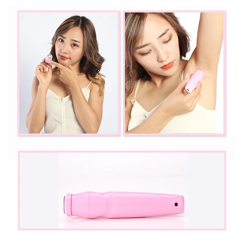 

Electric Mini Epilator Hair Removal Shaver Clipper Armpit Arm Legs Private Parts Shaving Razor Hair Trimmer Eyebrow Trimmer