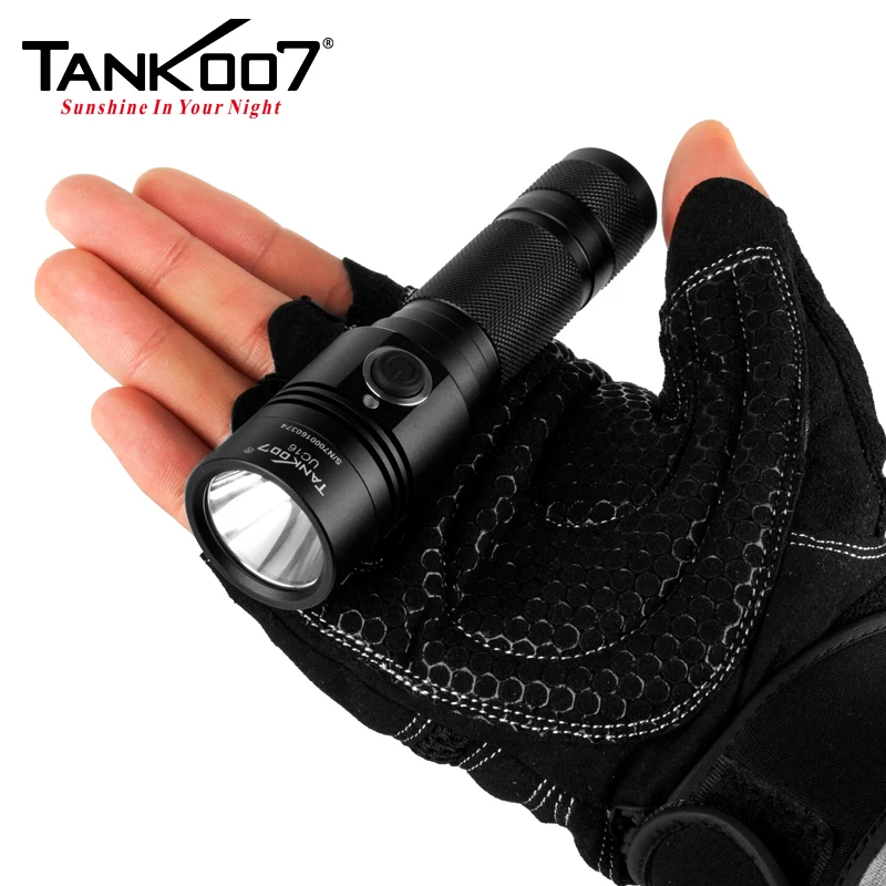TANK007 UC16 кри 10 Вт T6 700 люмен фонарь 3 Режим USB Перезаряжаемые Torcia Linterna Фонарик