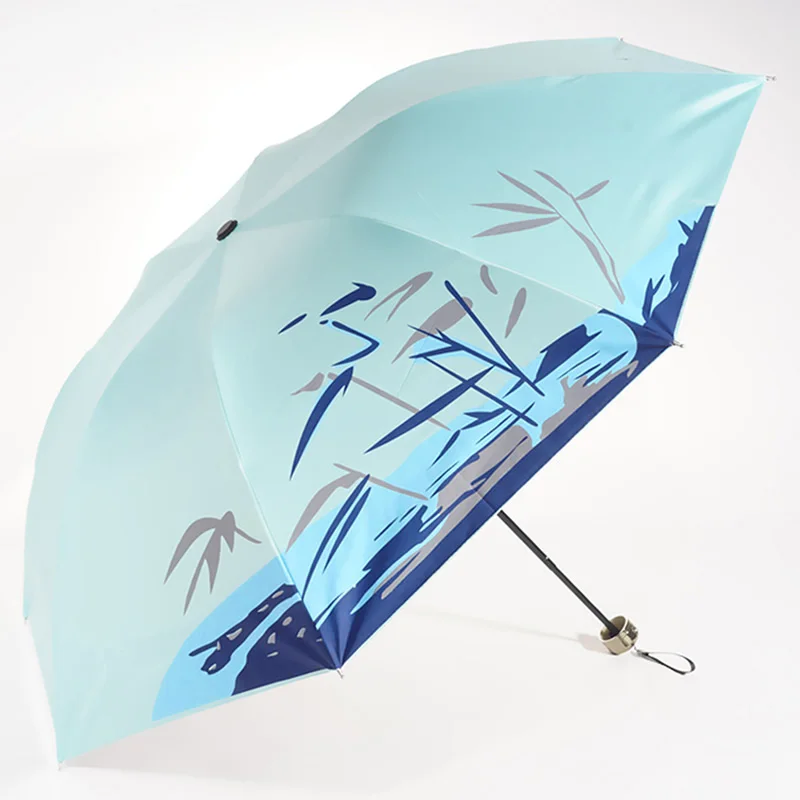 Top Selling Black Coating Beach Umbrella Parasol Sunshade Sunny and