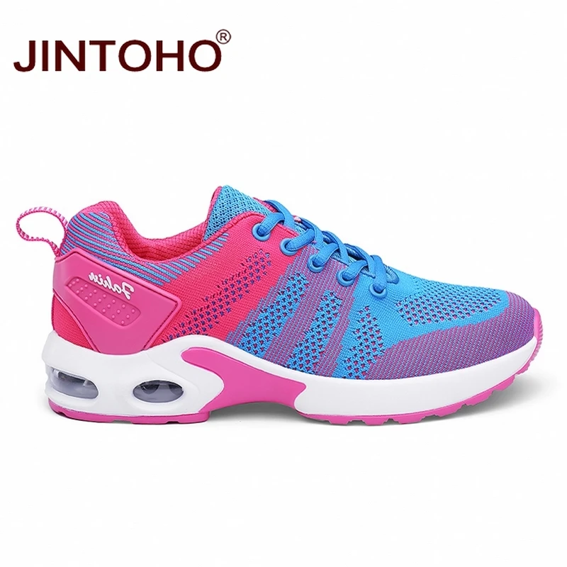 JINTOHO Брендовые женские спортивные кроссовки дышащие уличные для женщин