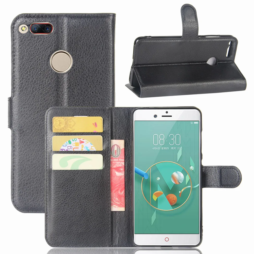 ZTE Nubia Z17 мини случае мода телефон принципиально Чехлы для coques Бумажник Флип Кожа PU