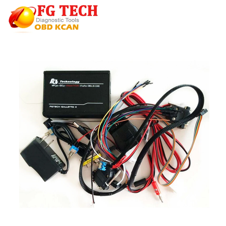 Лучшее качество А+ Unlcok версия FgTech V54 Galletto Master FG TECHE V54 ECU Flasher Поддержка OBD функция BDM несколько языков