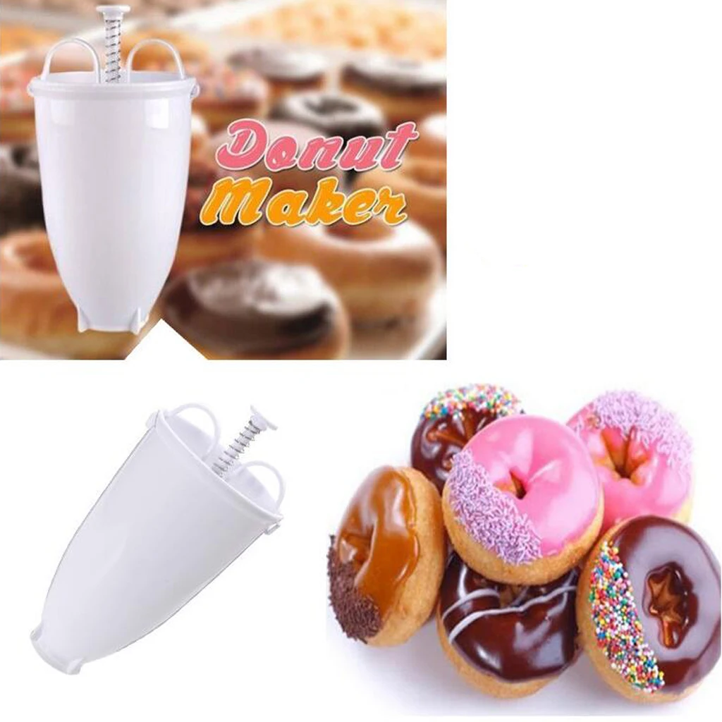 Donut Maker, Dispenser - Biscuits, Crepes, Pancakes, Pastry Making Mould Mold