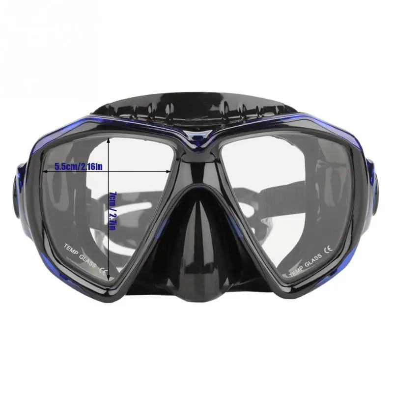Новинка, хит, унисекс, профессиональная анти-Туманная маска Skuba для дайвинга, для широкого видения, прозрачная маска для подводного плавания, маска для подводного плавания