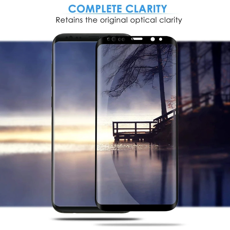 3D полное покрытие закаленное стекло для Samsung Galaxy S8 Plus + G955F G955FD G955W Защита экрана 6 2