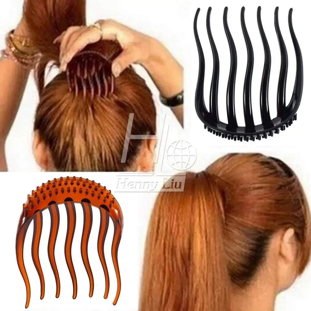 1pc Volume Inserts Hair Clip Bumpits Bouffant Ponytail Hair Comb
