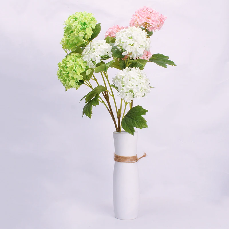 

Artifical Snowball Flower Ins Single 3 Snowball Flower Fake Flower Home Decoration Simulation Flower Sztuczne Kwiaty
